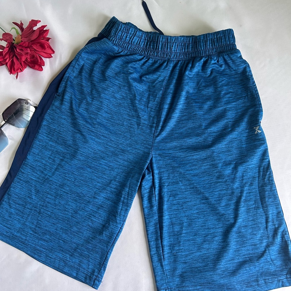 Blue Athletic Shorts quick dri L